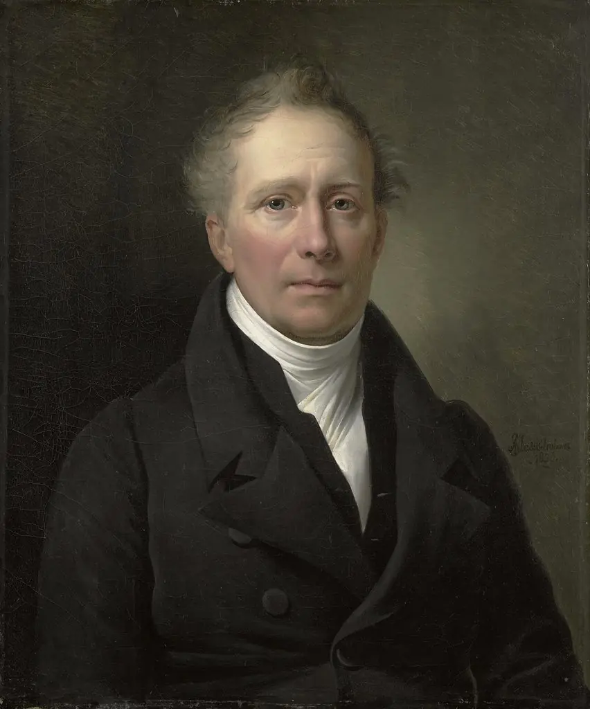 Portrait of Daniel Francis Schas, from 1814 to 1820 Member of the Board of Commerce for the Colonies