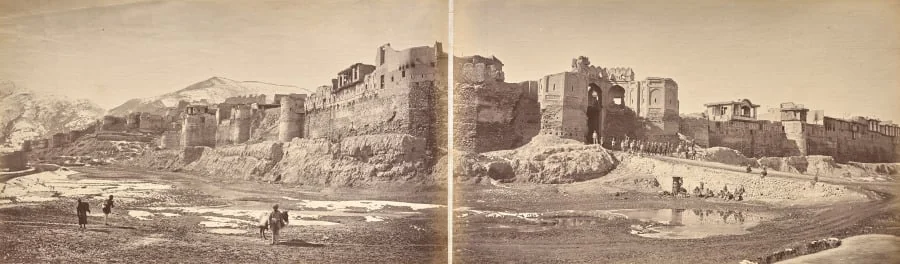 Bala Hissar, by John Burke, 1879