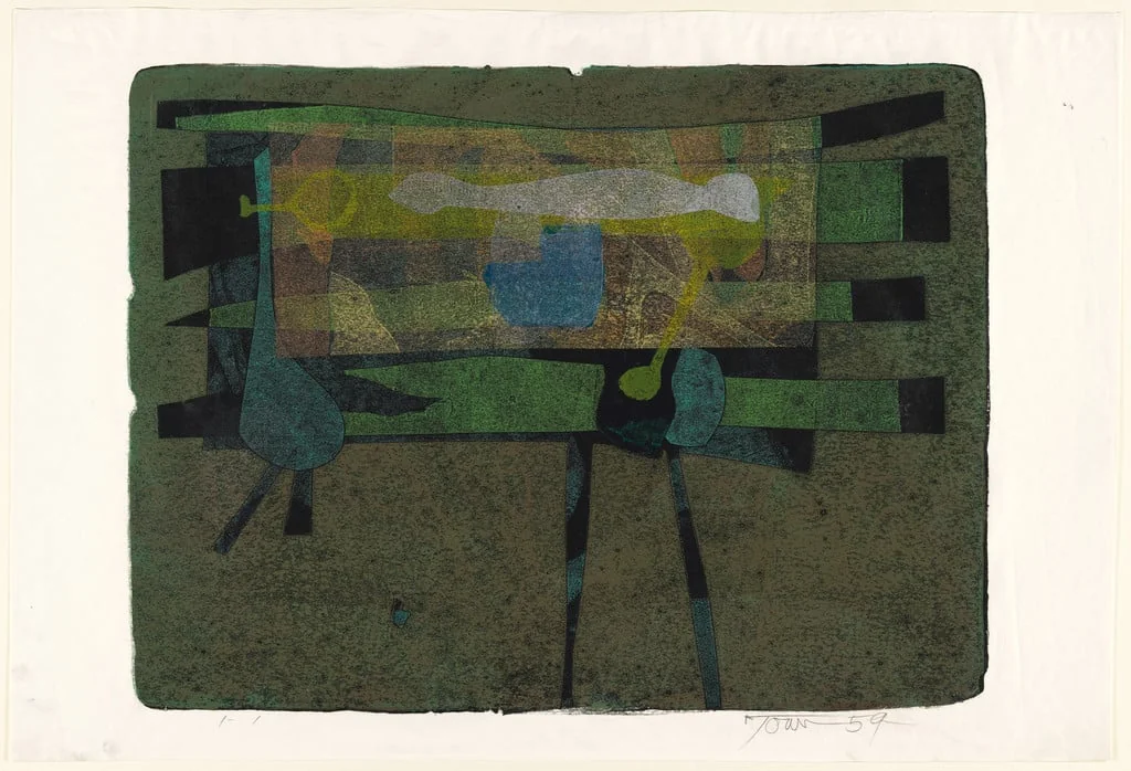 Untitled, by Harold Barling Town, 1959