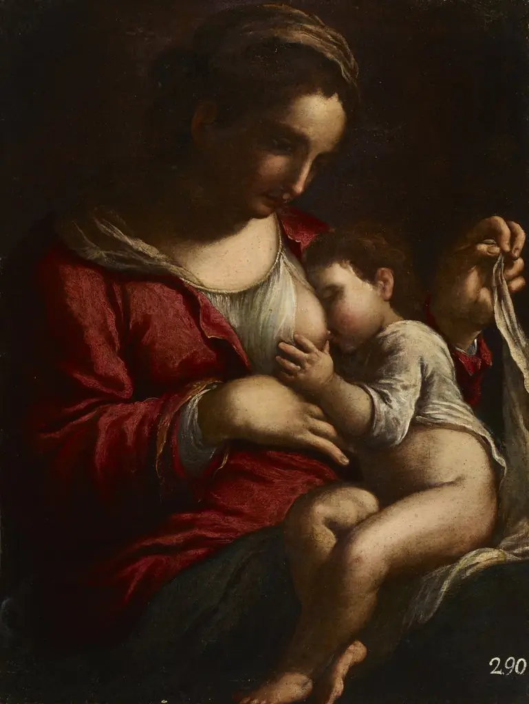 Virgin Mary Nursing