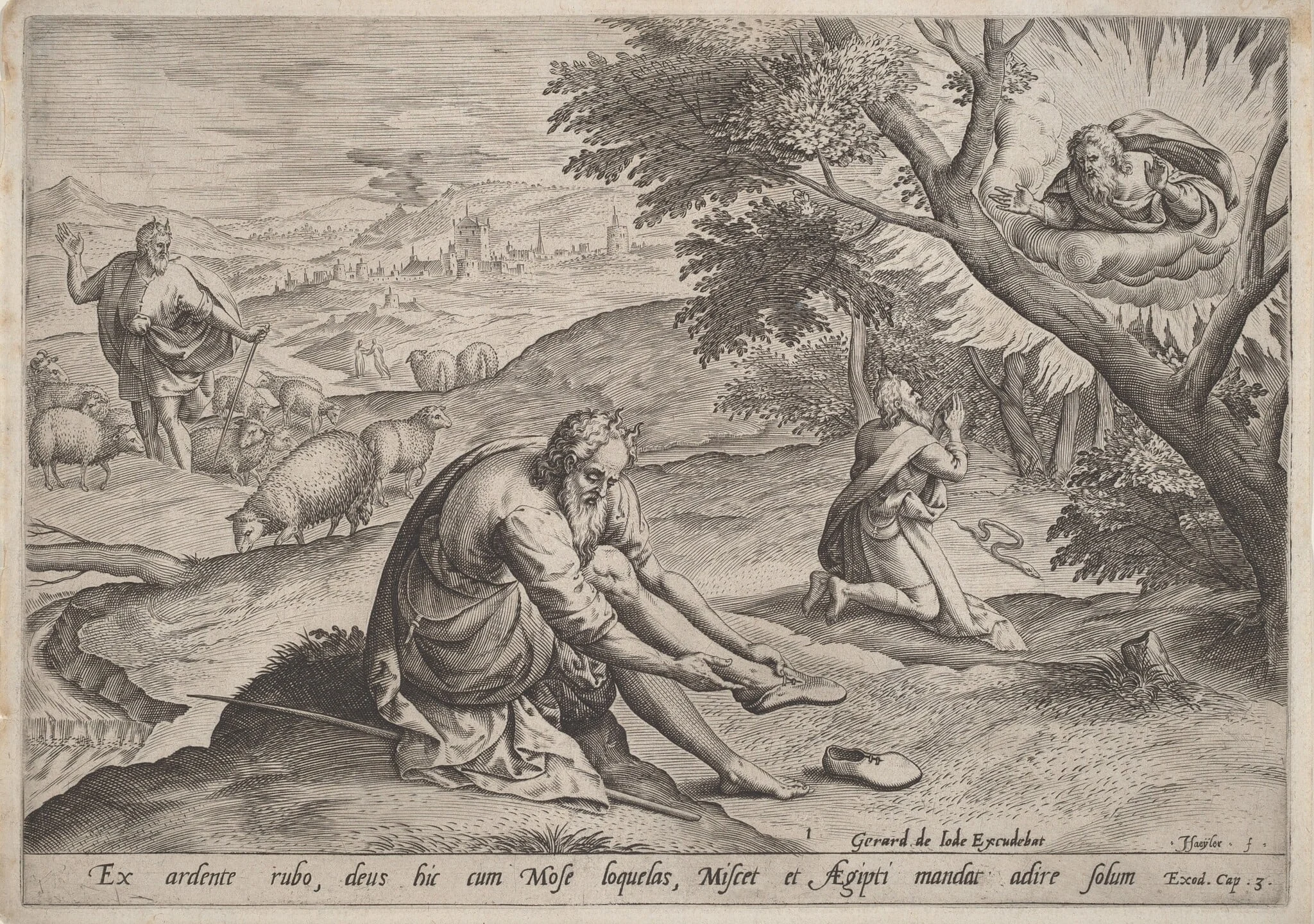 God Appearing to Moses