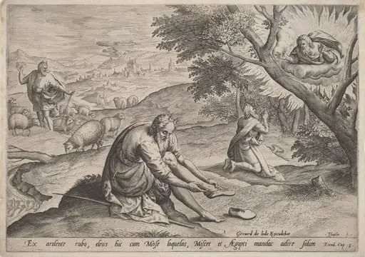 God Appearing to Moses