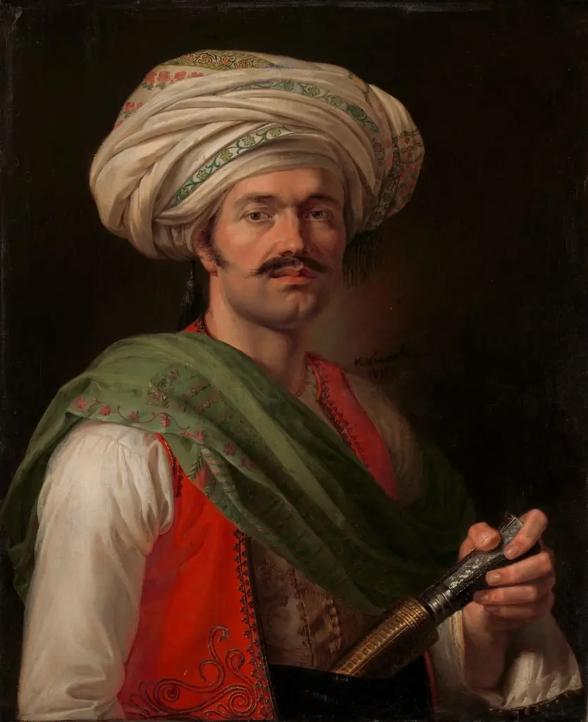 Portrait of a Mameluke, said to be Roustam Raza