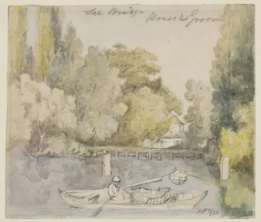 Boating, Horse and Groom, 1834.
