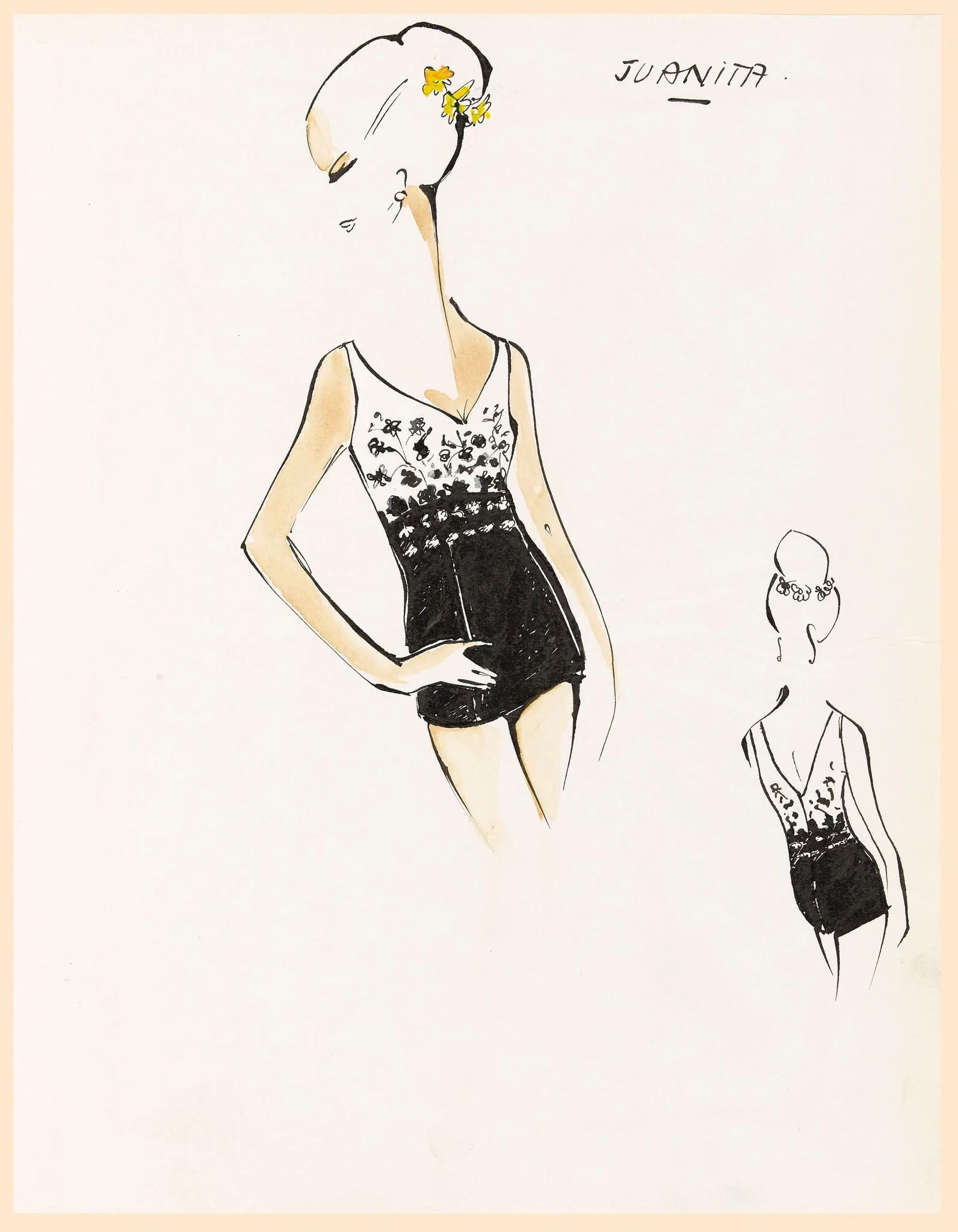 Juanita, by Marie-Louise Carven, 1964
