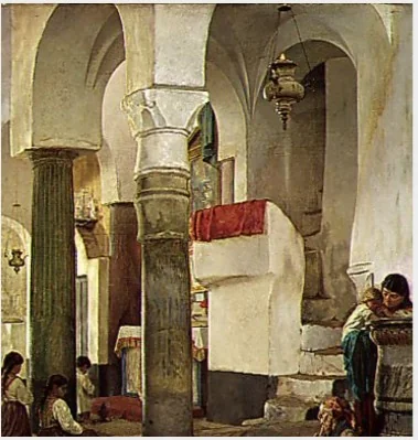 In the Church of San Costanzo, Capri