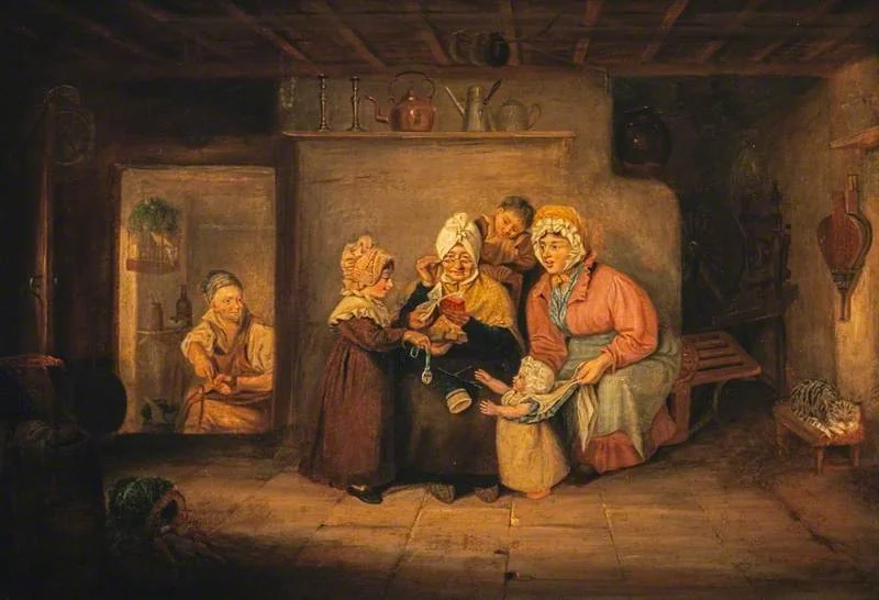 Showing the Prize, by George Harvey, oil, 1826