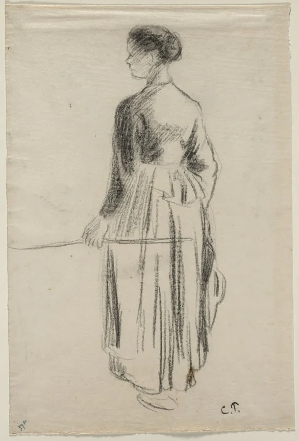 The Cowherdess, Eragny