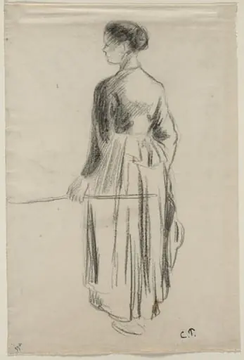 The Cowherdess, Eragny