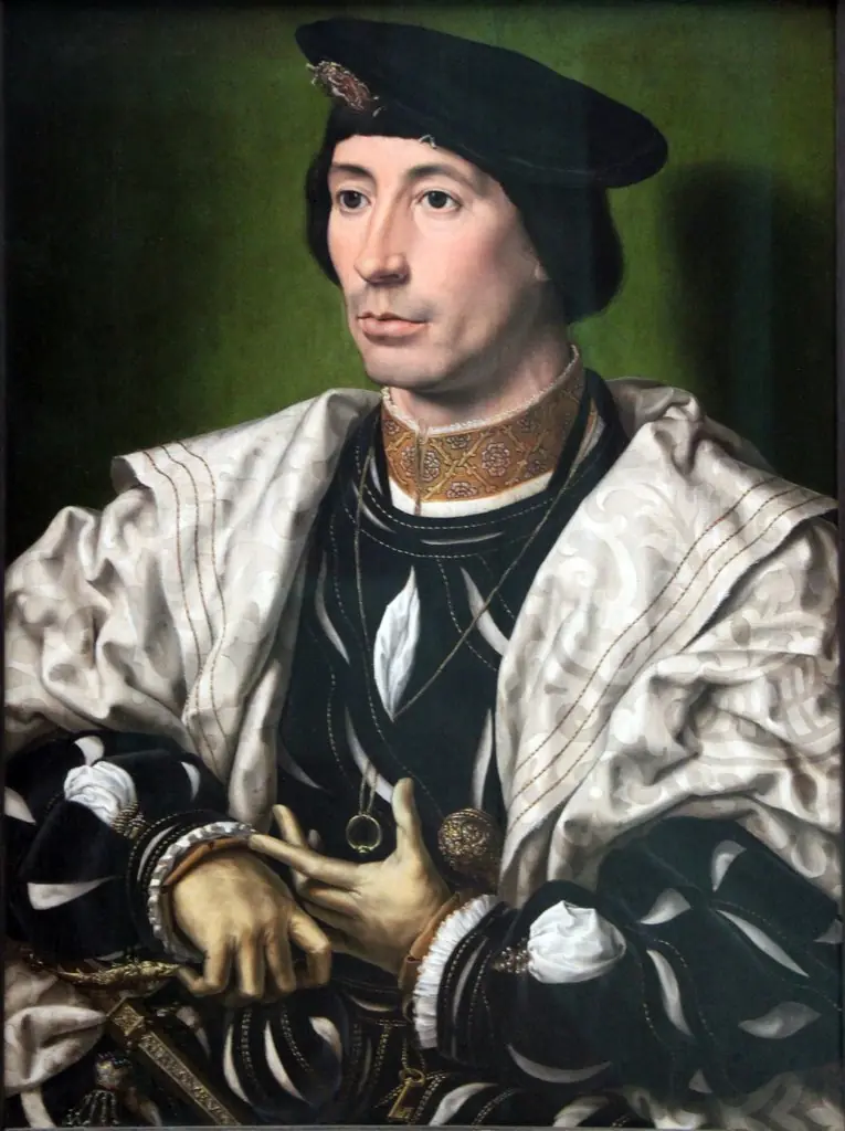 Portrait of a Gentleman, Possibly Baudoin of Burgundy