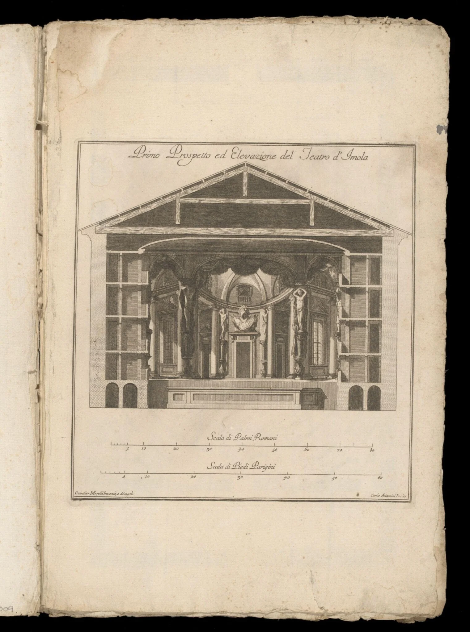 H Beard Print Collection, by Cosimo Morelli, 1780