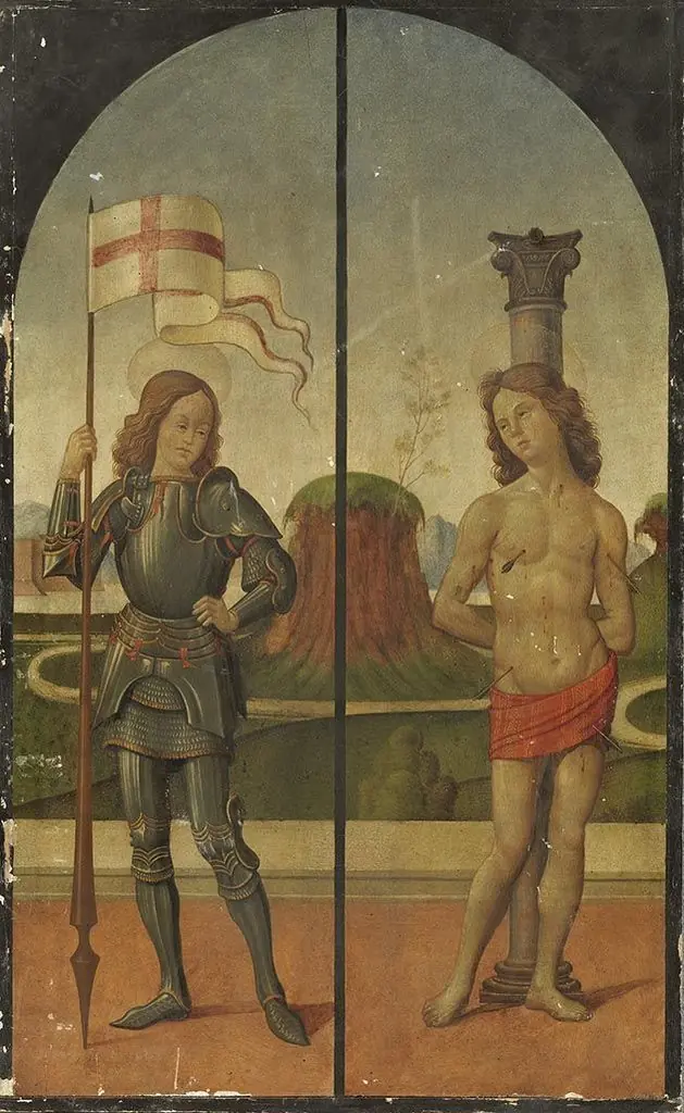Saints George and Sebastian