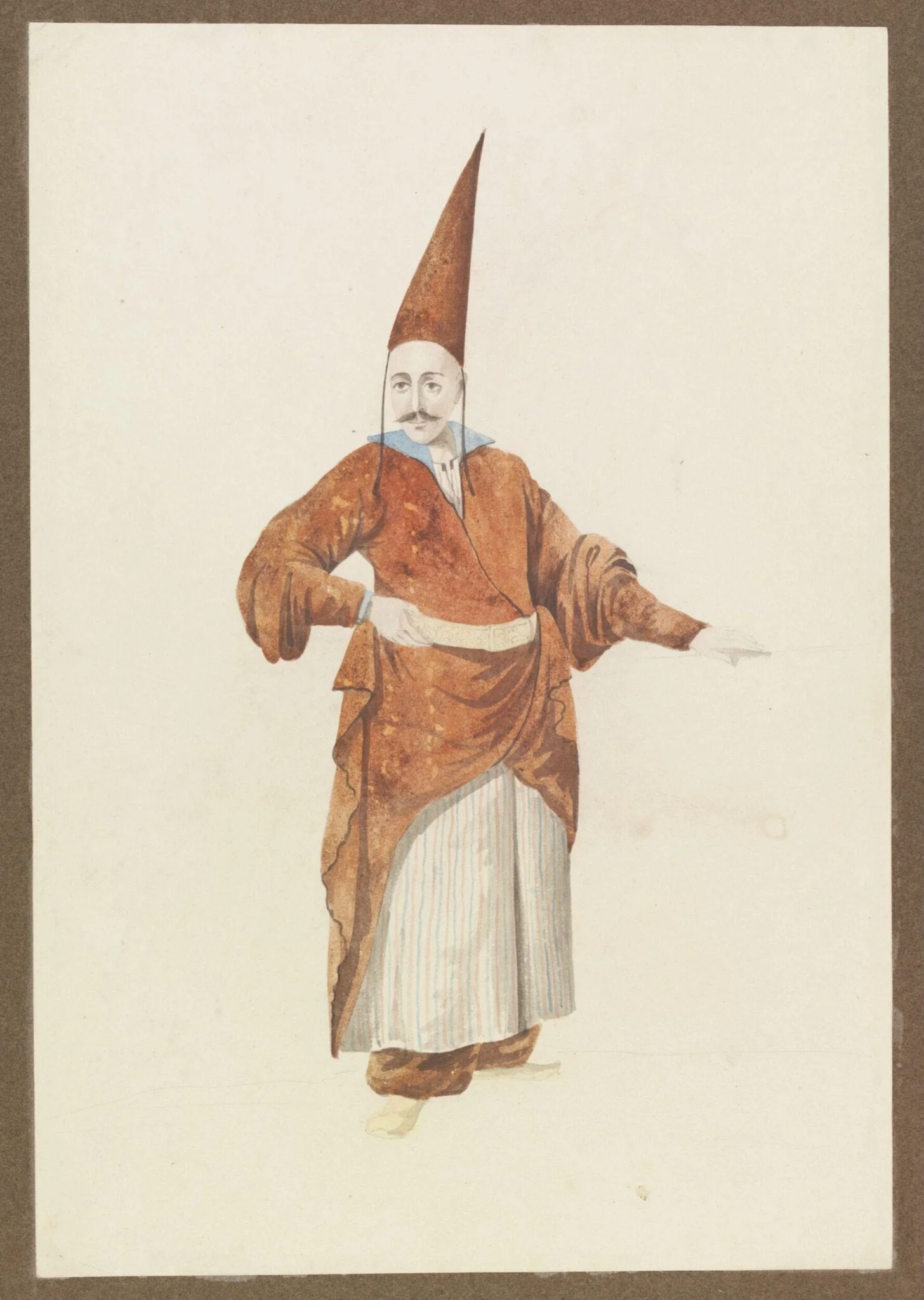 A Zülfü Baltaci, by William Page, watercolor, 1820