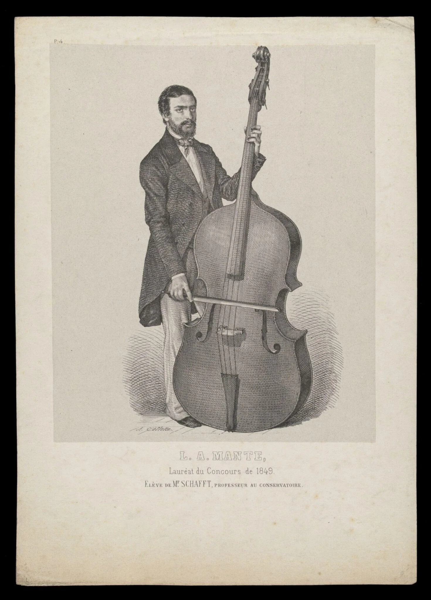 H Beard Print Collection, by A. Collette, 1849