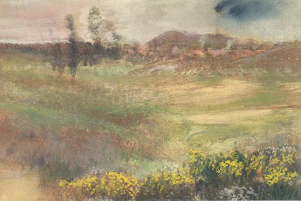 Landscape with Smokestacks