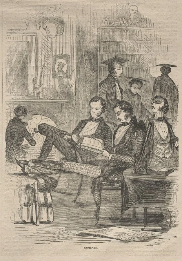 Seniors, by Winslow Homer, 1857