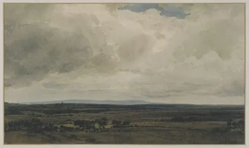 Showery day, Glastonbury Tor