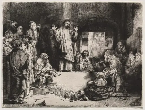 Christ Preaching ('La Petite Tombe')