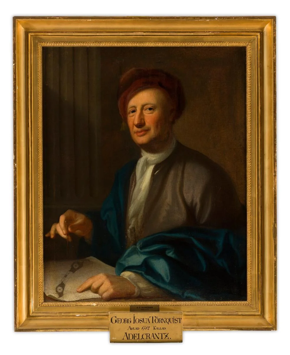 Hoviarkkitehti Göran Josuæ Adelcrantz, by Georg Engelhard Schröder, unspecified