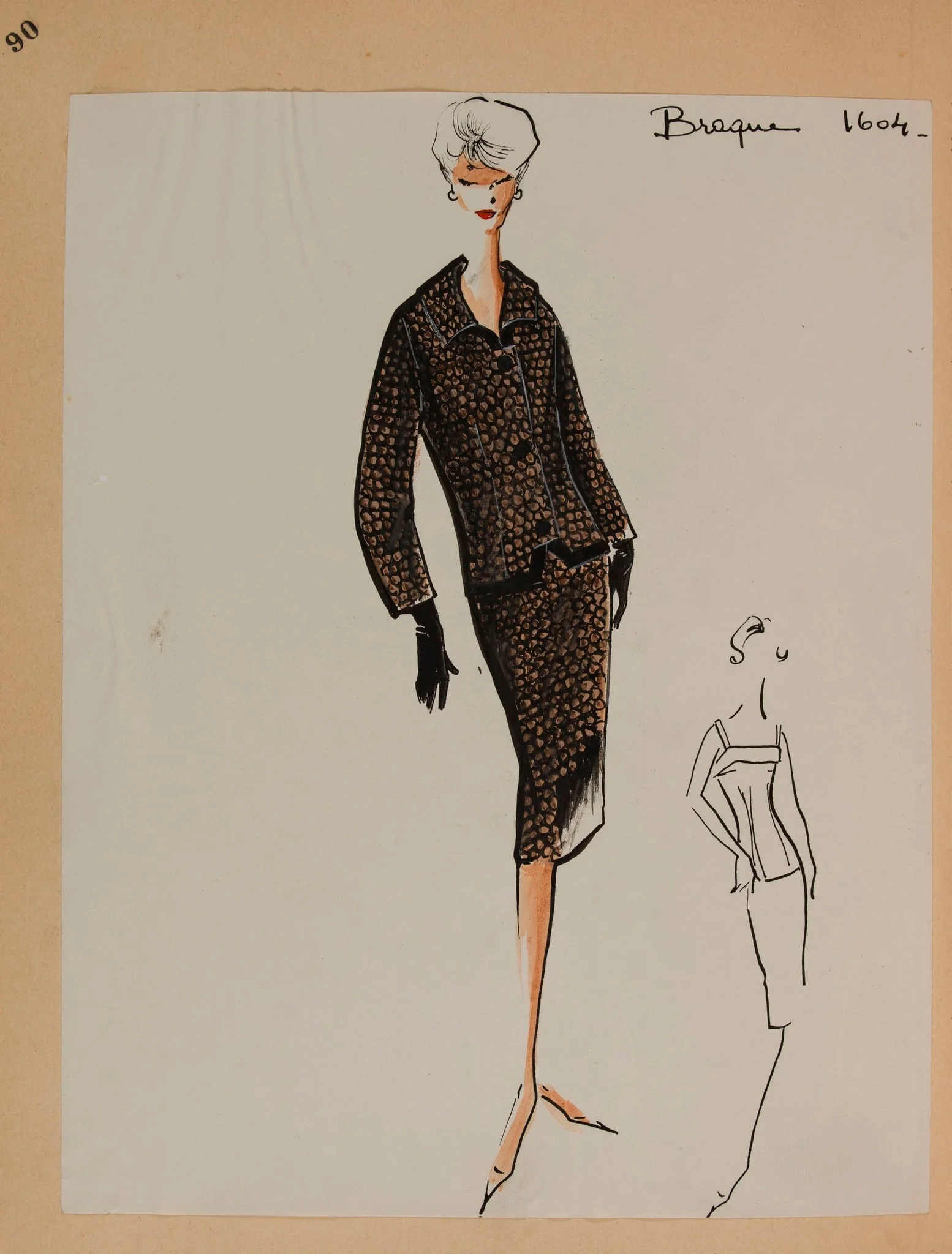 Braque, by Carven, 1958