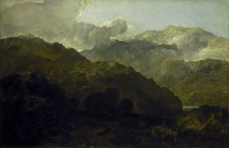 Ben Lomond Mountains, Scotland: The Traveller - Vide Ossian's War of Caros