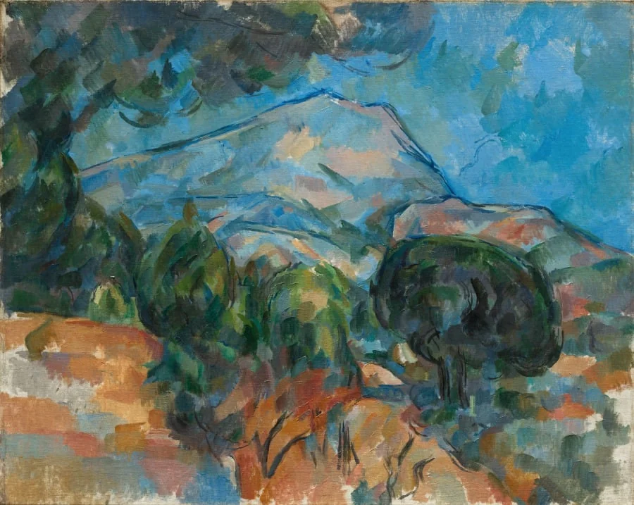 Mount Sainte-Victoire, by Paul Cezanne, unspecified, 1904
