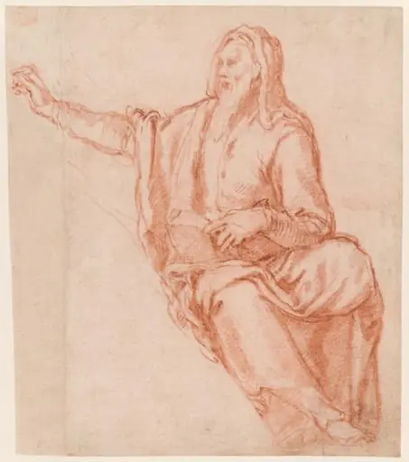 Jeremiah (Design for a Lunette)