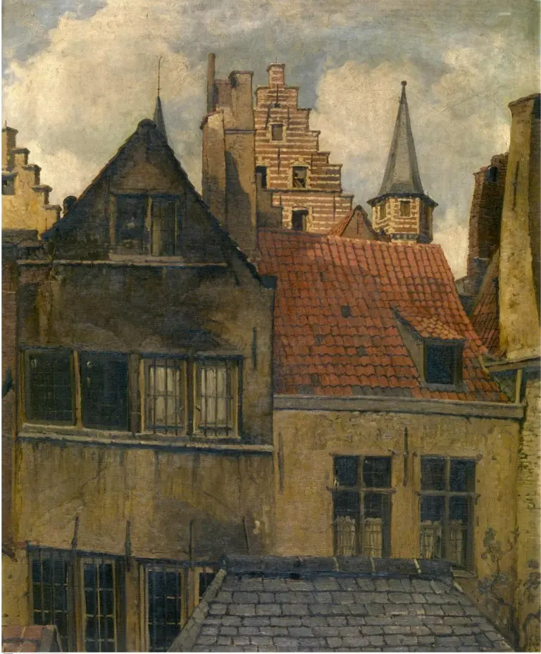 The Vleeshuis and old houses