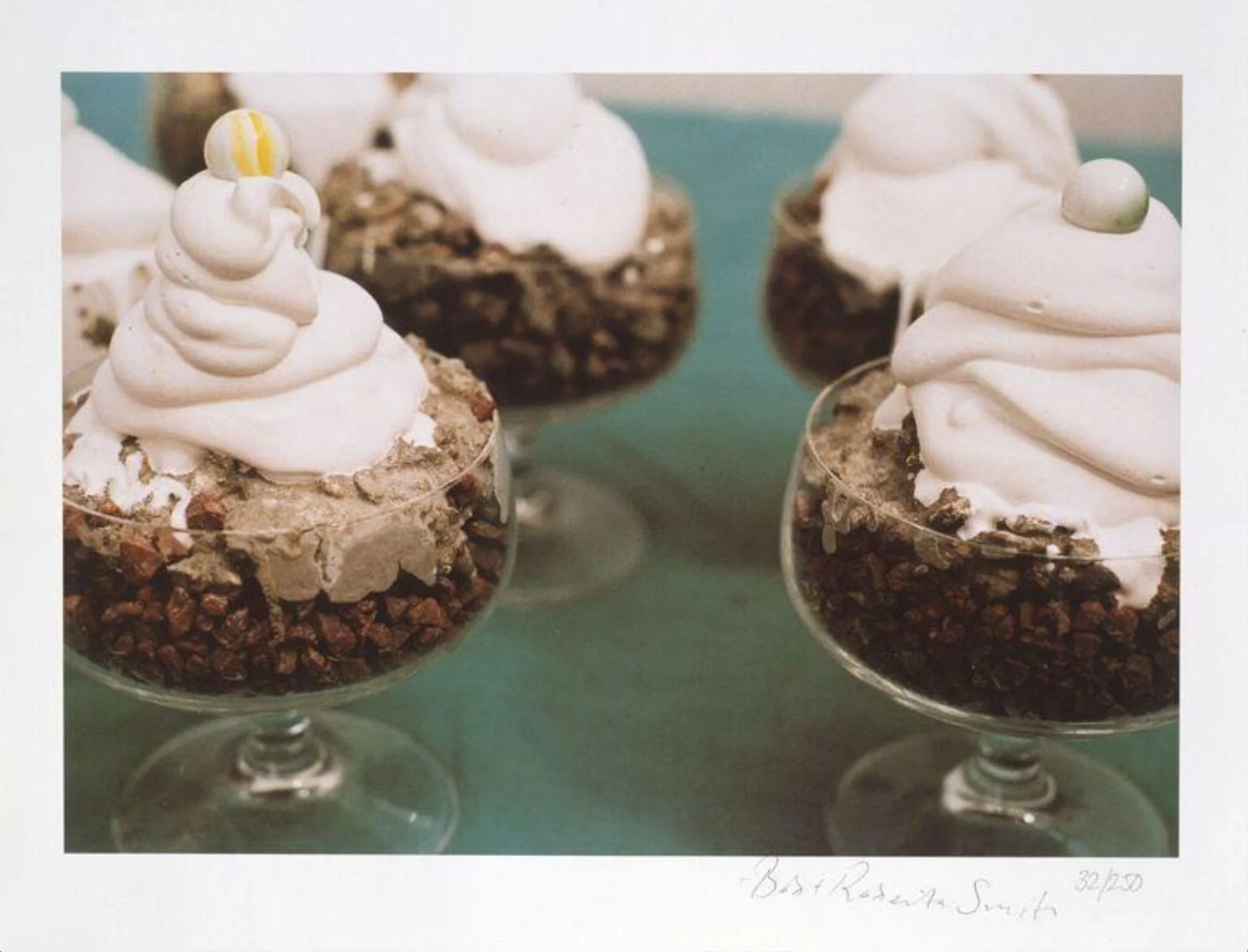 Grit Surprise Topped with Plaster of Paris, by Bob and Roberta Smith, 2002