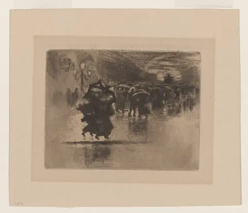 Le Petite Enterrement  (The Burial -- Small Plate)