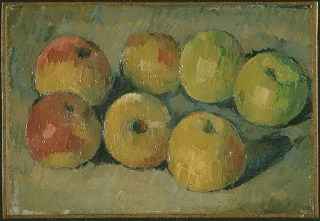 Still-life with apples