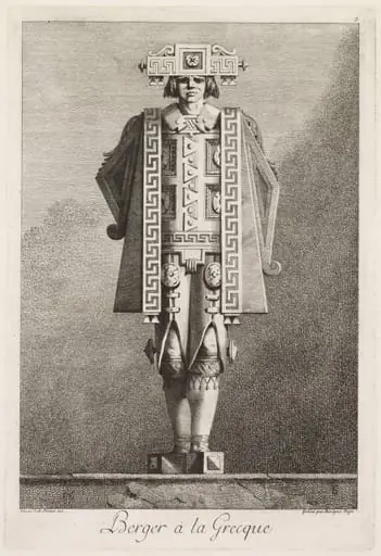 Shepherd in the Greek Style, Plate 5