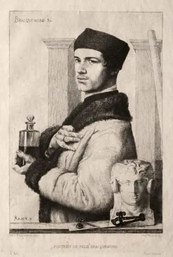 Portrait of Félix Bracquemond