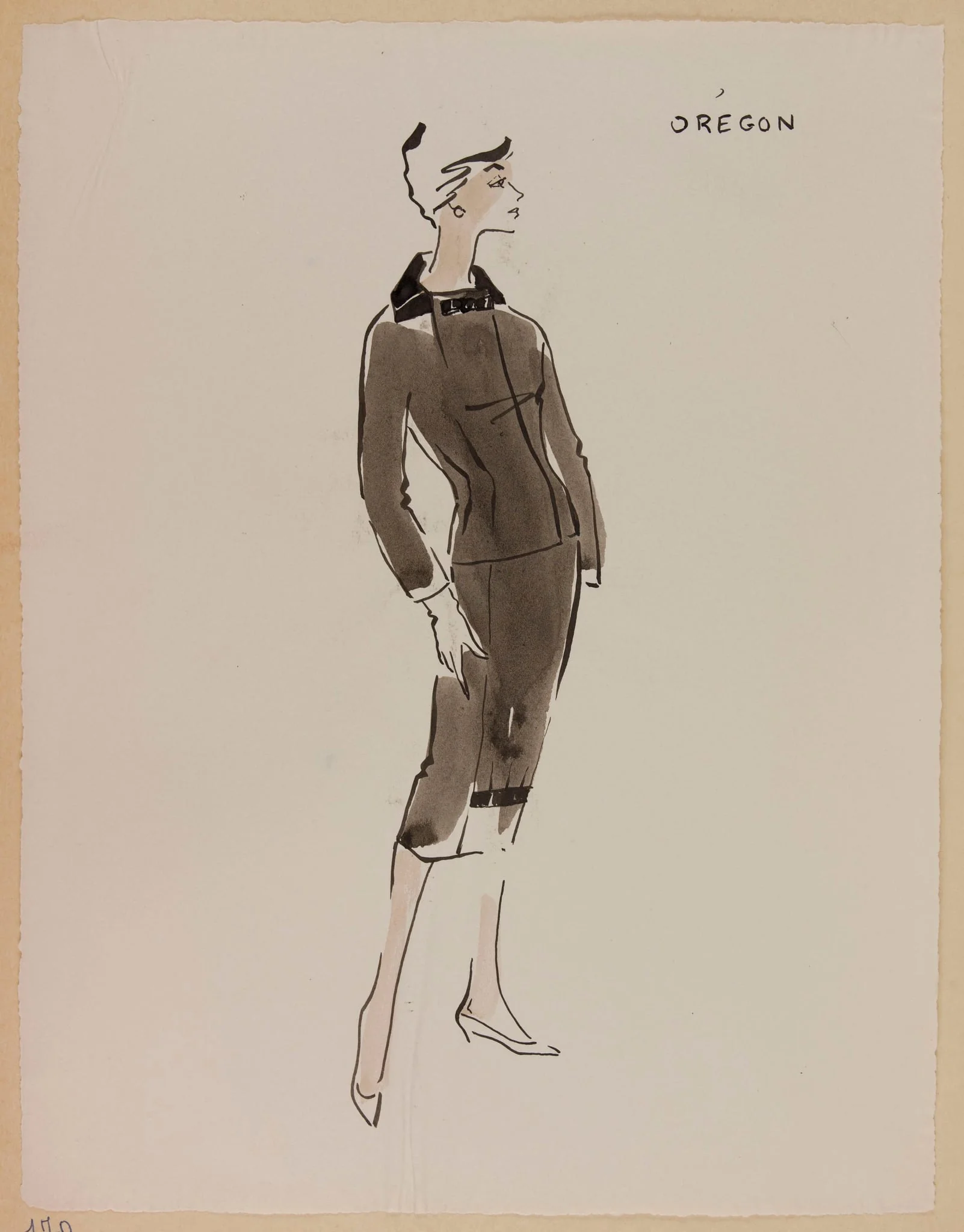 Orégon, by Carven, 1956
