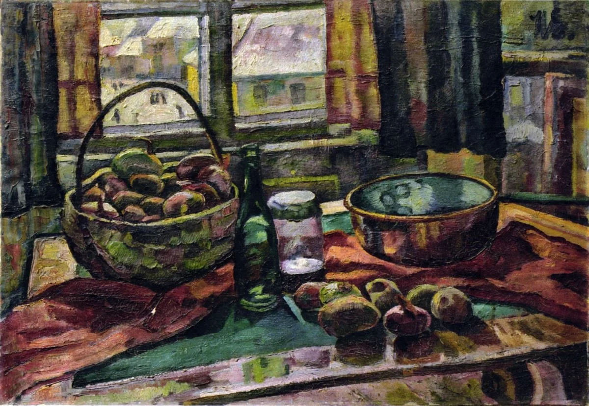 Natură statică la fereastră, by Hans Eder, 1929