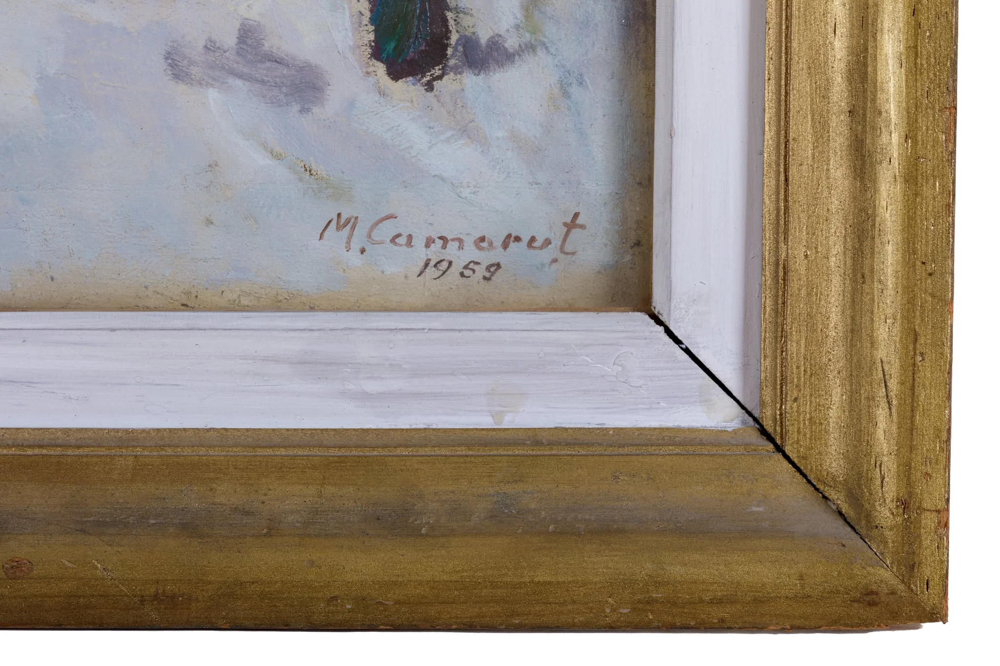 Colectiviști culegând semințe de salcâm, by Cămăruț Mihai, unspecified, 1959