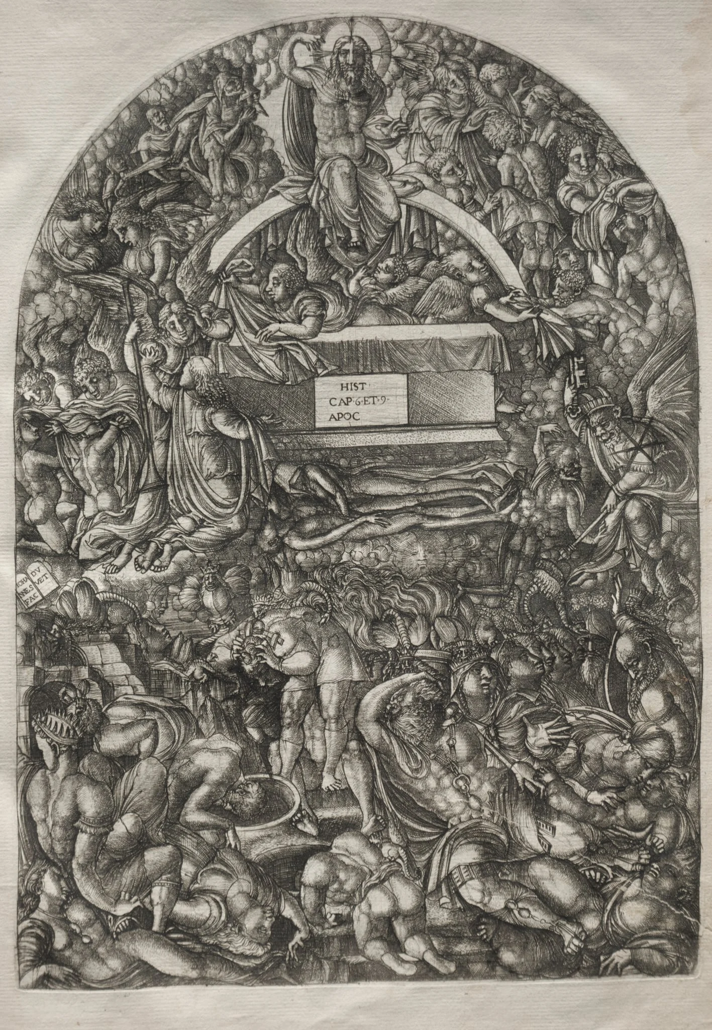 The Apocalypse:  A Star Falls and Makes Hell to Open, by Jean Duvet, 1551