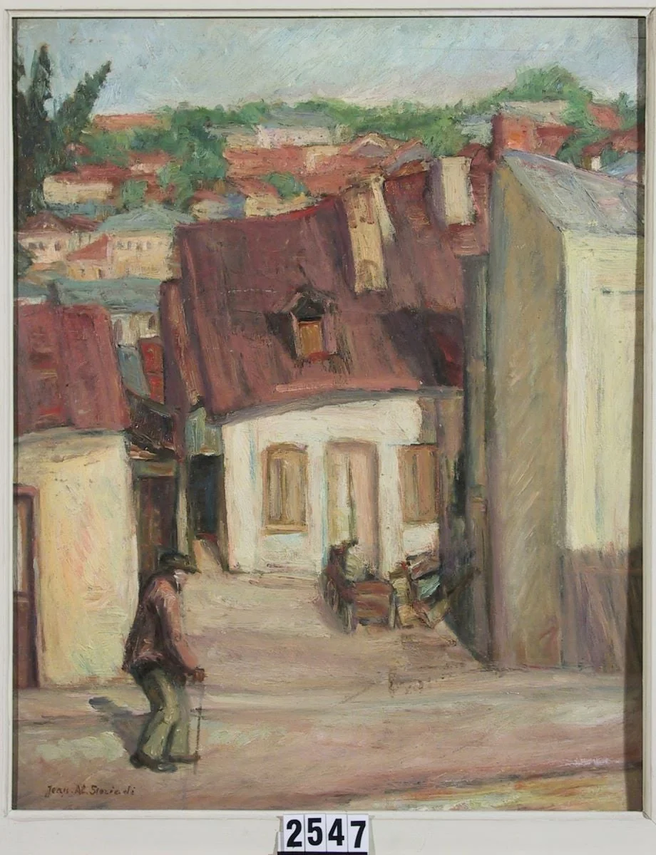 Peisaj din Iași, by Jean Alexandru Steriadi, 1928