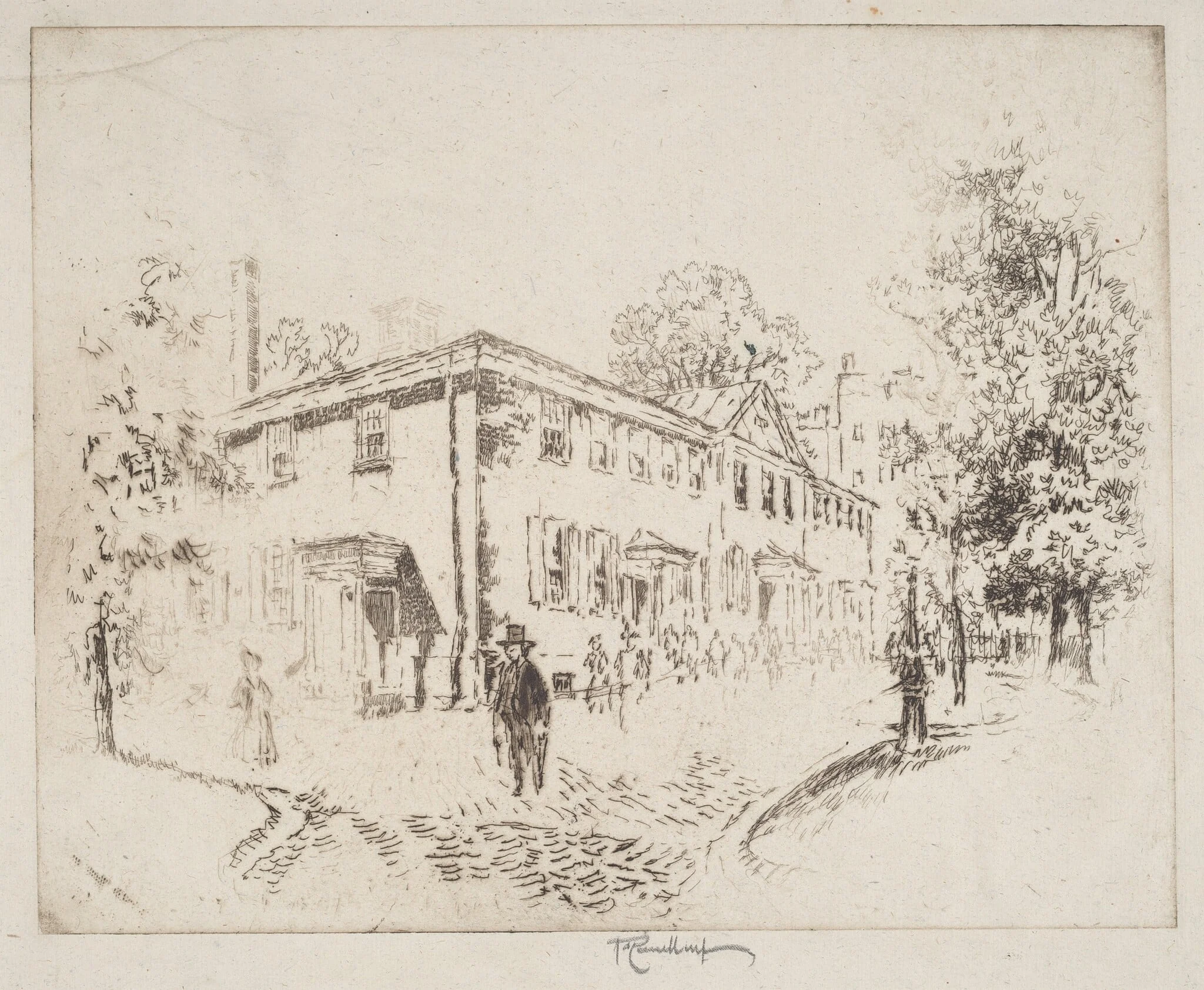 Fourth Street, Meeting House, Philadelphia