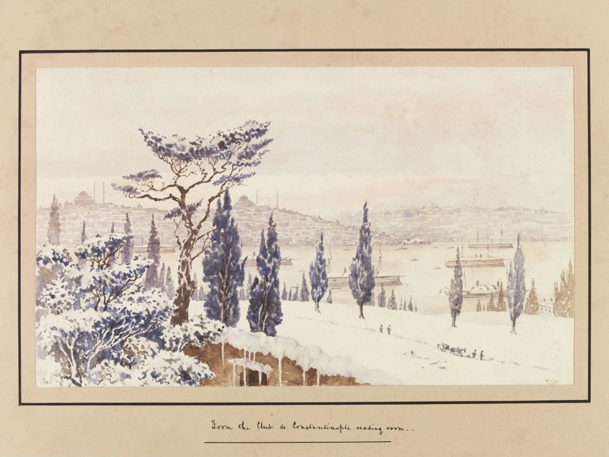 From the Club de Constantinople reading room