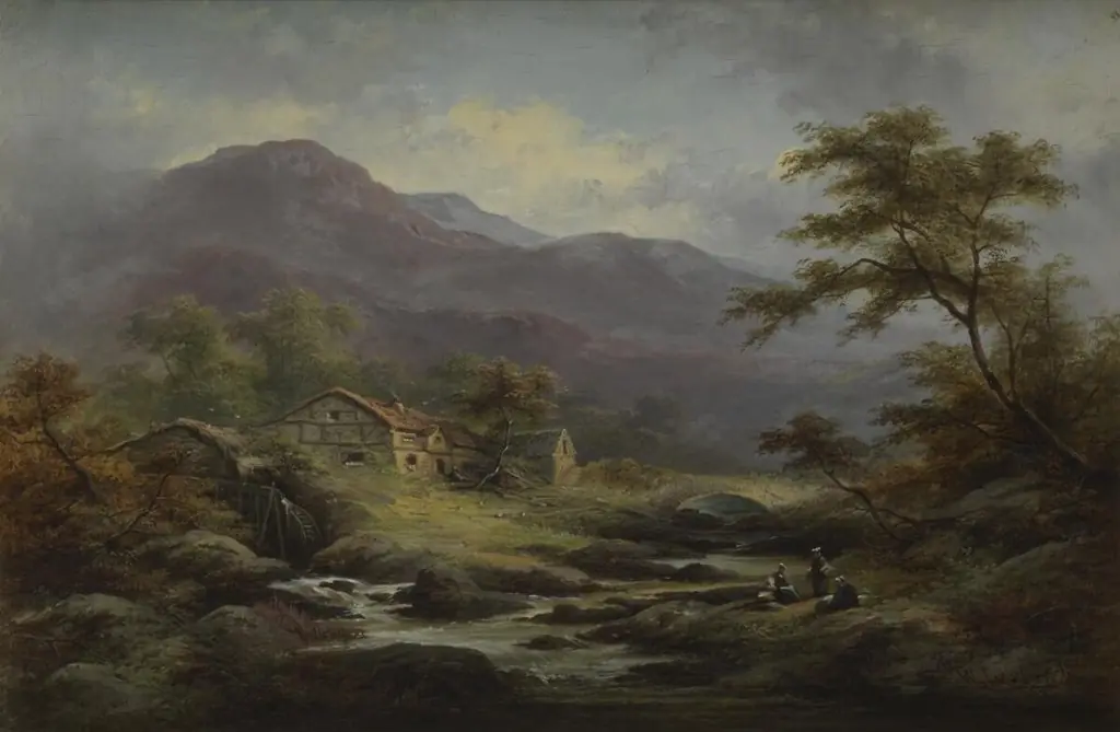 miller's home, Pont Aberglaslyn