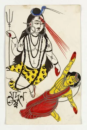 Shiva and Kama (Madana)