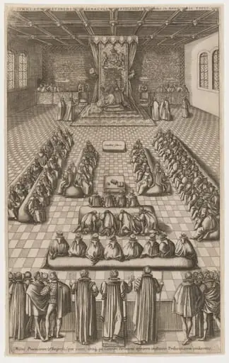 Queen Elizabeth in Parliament