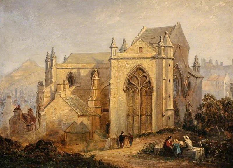 Old Trinity Church, Edinburgh, by Henry Gibson Duguid, unspecified, 1848