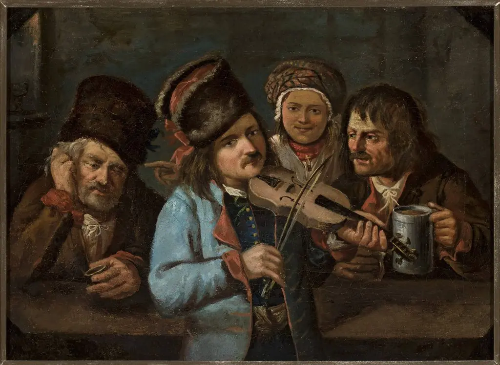 In a tavern
