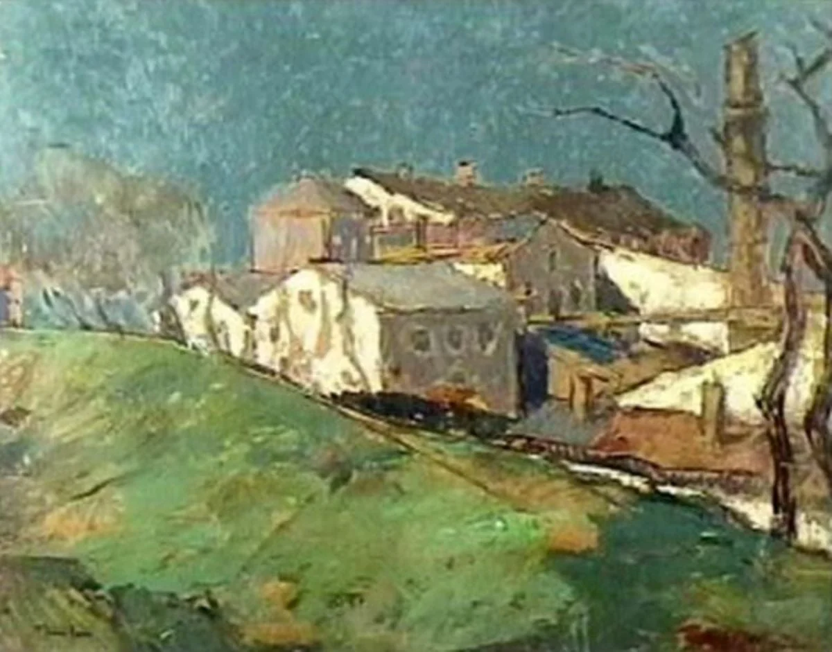 Peisaj cu moară veche, by Nicolae Tonitza, unspecified, 1920