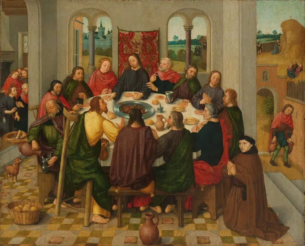 The last supper