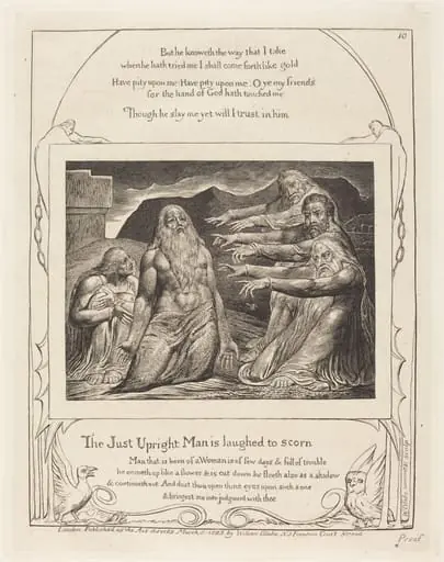 Job Rebuked by His Friends