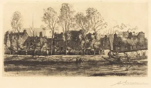 Banks of the Somme at Amiens (Bords de la Somme a Amiens)