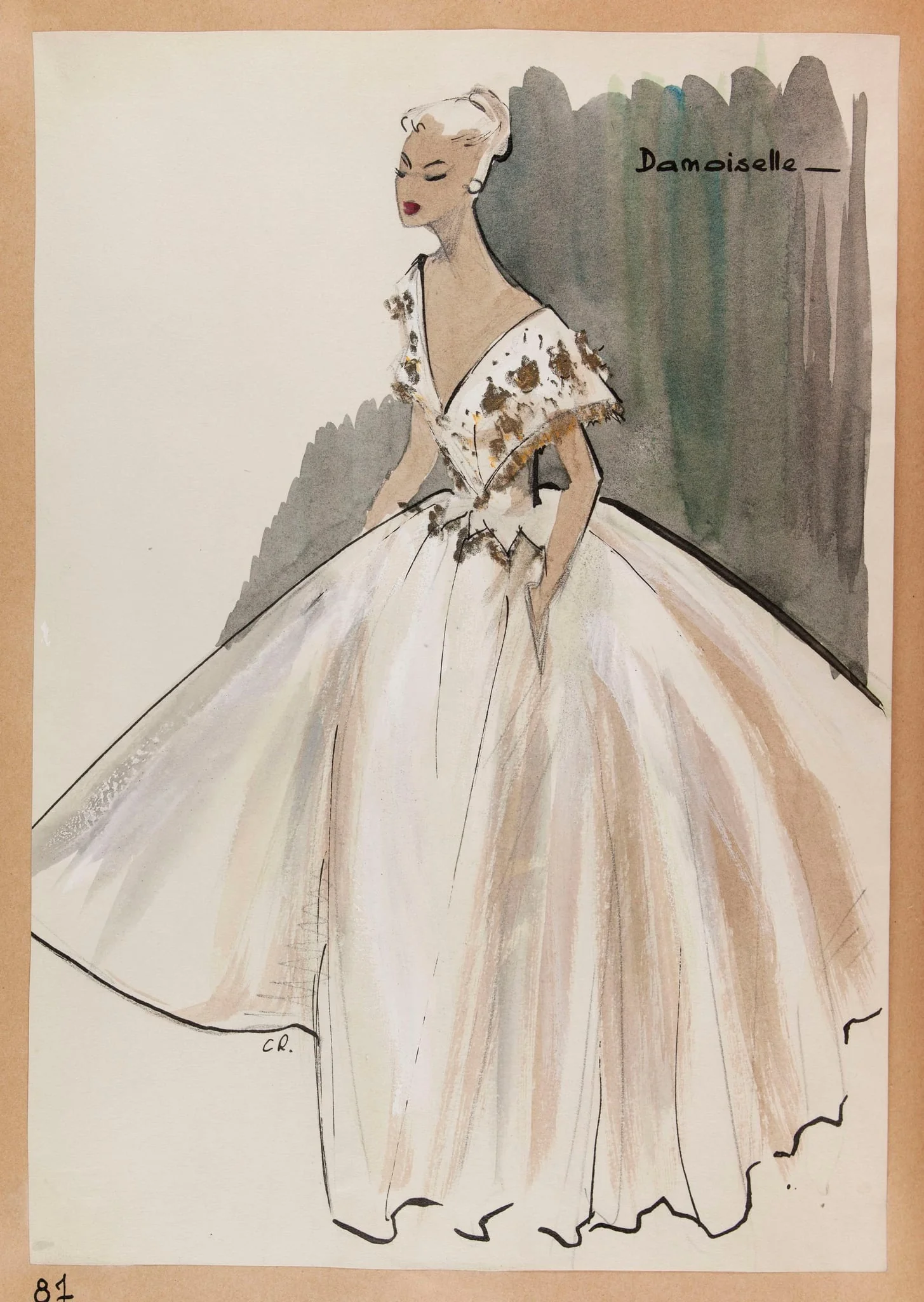 Damoiselle, by Carven, 1951